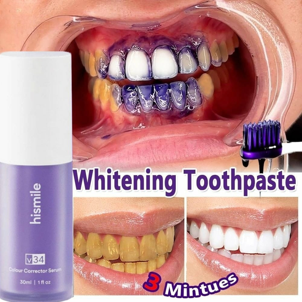 HiSmile V34 Purple Whitening Toothpaste