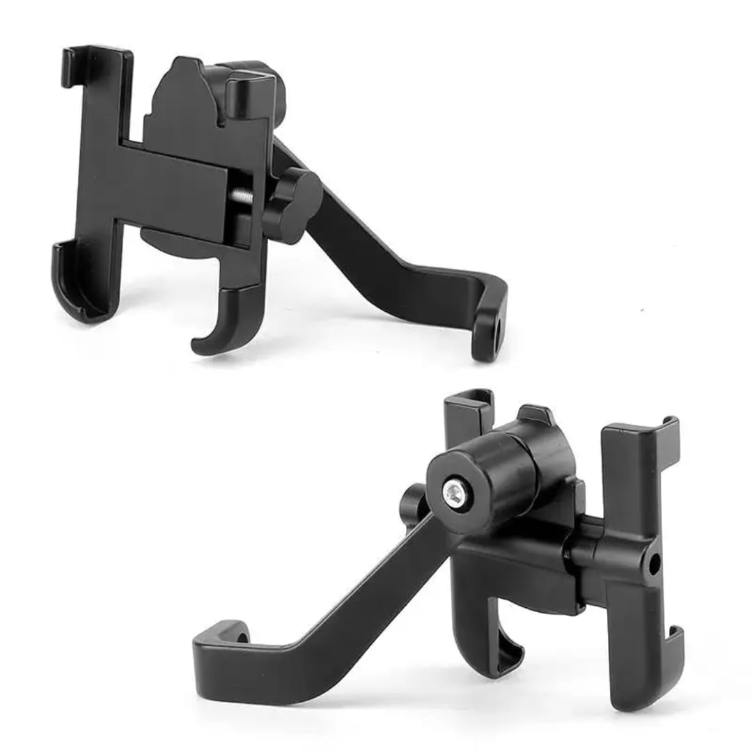 360° Adjustable Bike & Motorcycle Phone Holder – Secure Grip Mount