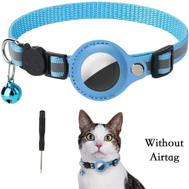 Smart GPS Tracker Cat Collar – Adjustable Pet Safety Collar