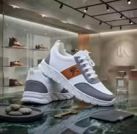 High-Top Athletic Sneakers