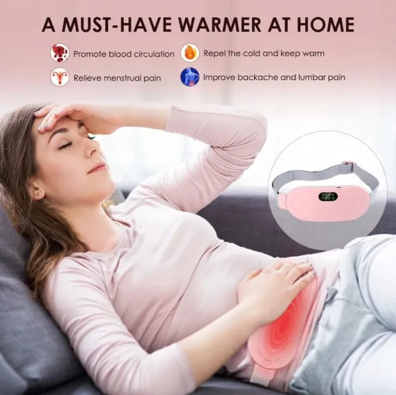 Pain releaf heat cramp period belt